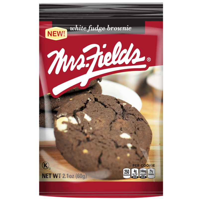 Mrs. Fields White Fudge Brownie Cookies 12 Count