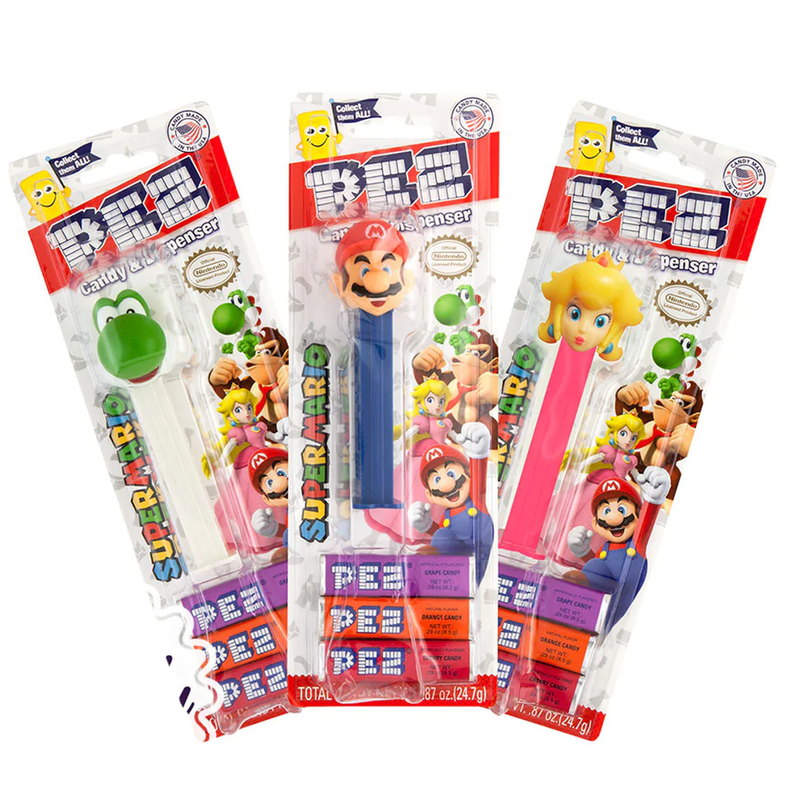 PEZ Nintendo Blister Pack