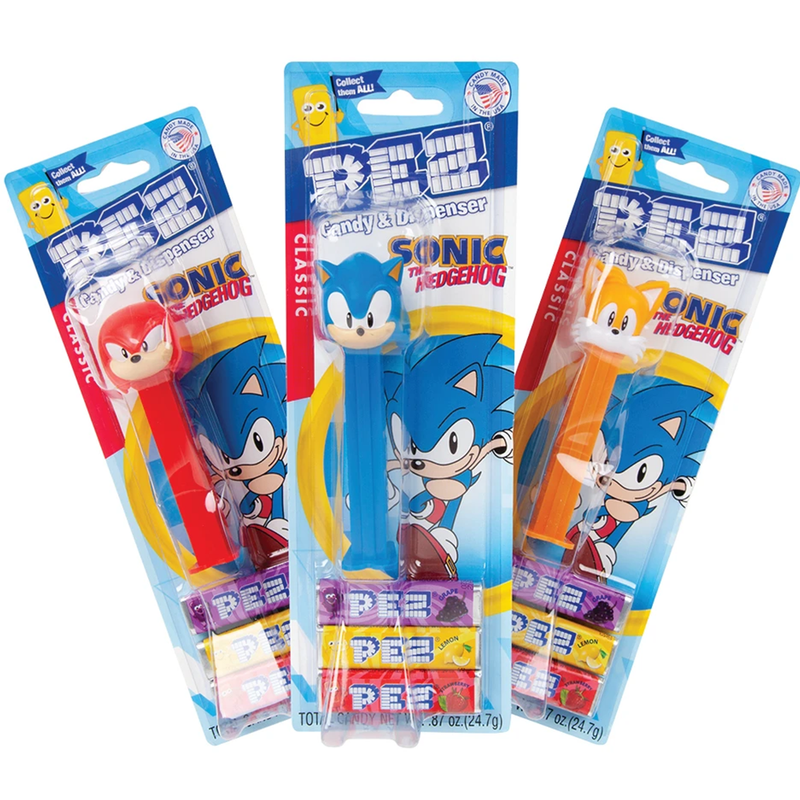 PEZ Sonic the Hedgehog Blister Pack