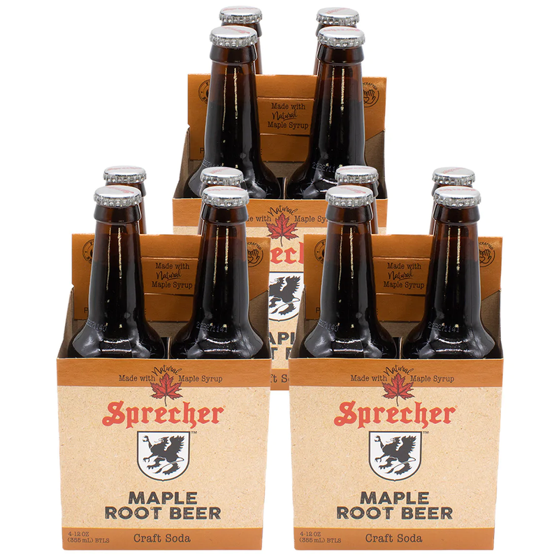 Sprecher Maple Root Beer Soda 24 Count