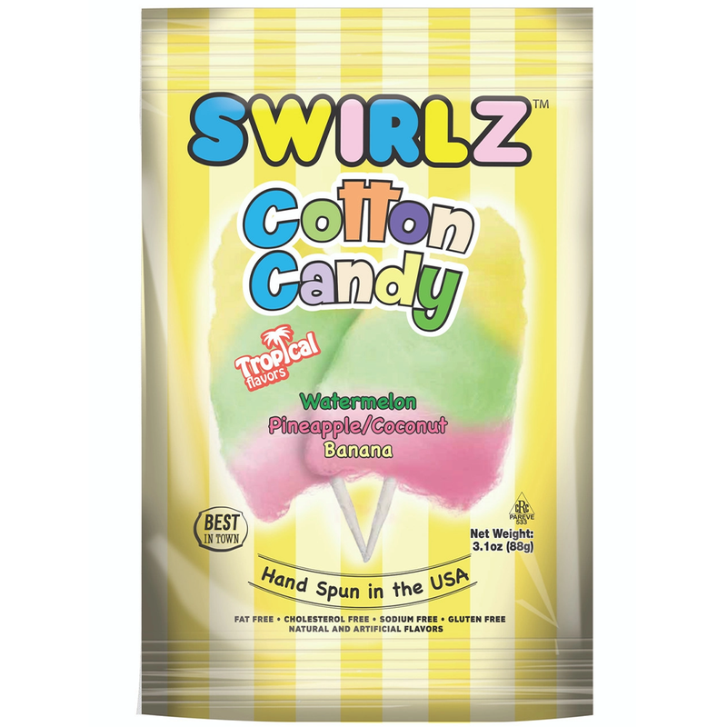 Swirlz Tropical Cotton Candy 3.1 oz