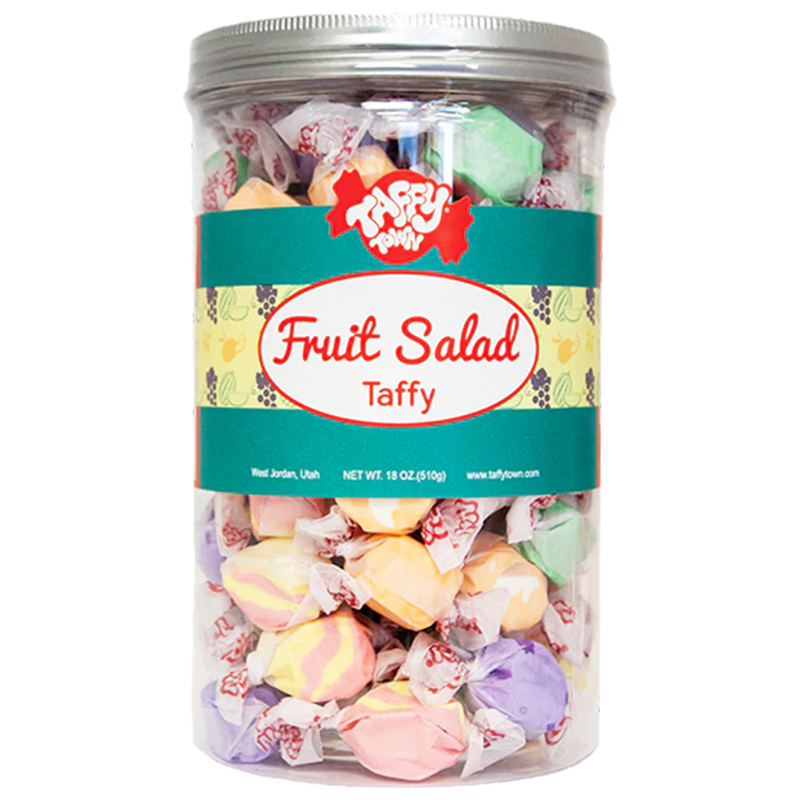 Taffy Town Fruit Salad Gift Jar 18 oz
