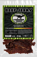 Carnivore Candy Teriyaki Beef Jerky 3 OZ