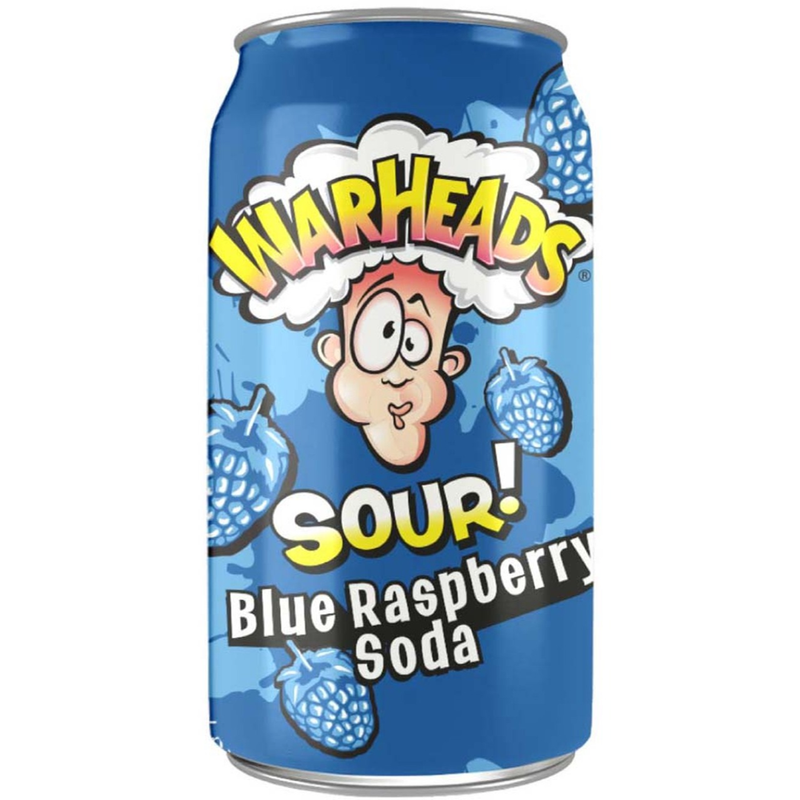 Warheads Sour Blue Raspberry 12 Count Case