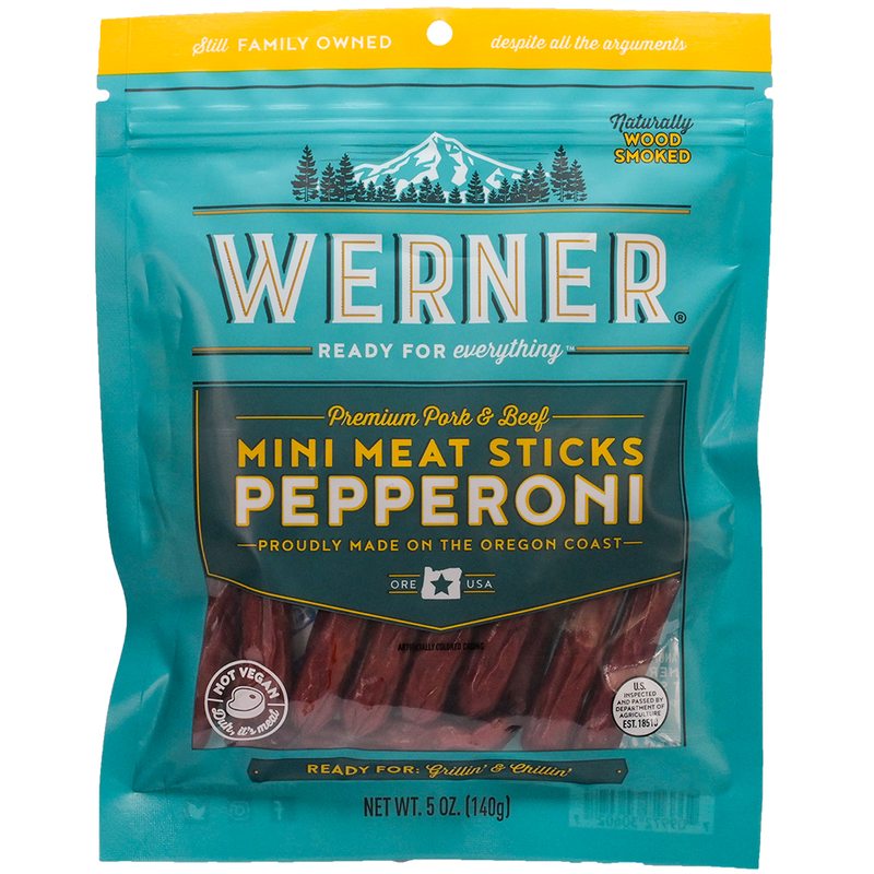 Werner Mini Sticks Pepperoni 5 oz